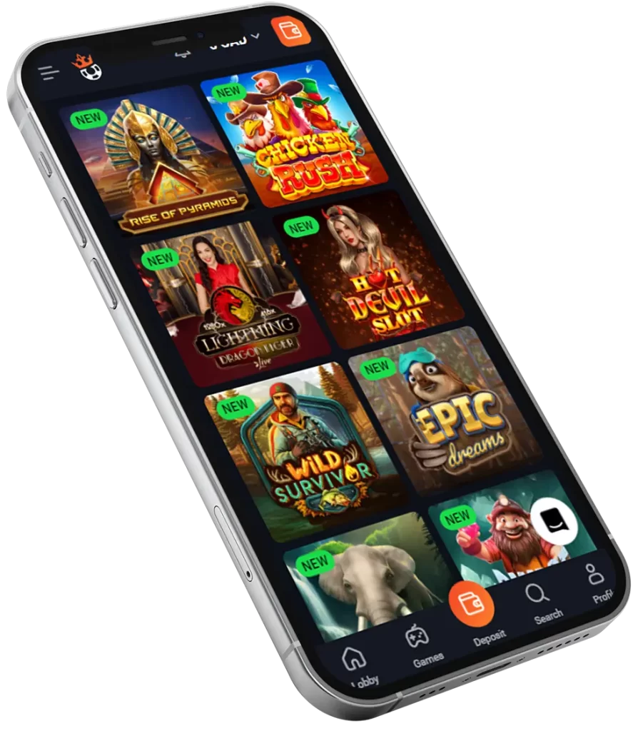 Slot Lords mobile app